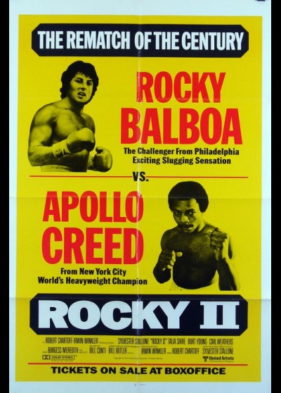 affiche du film ROCKY 2 LA REVANCHE