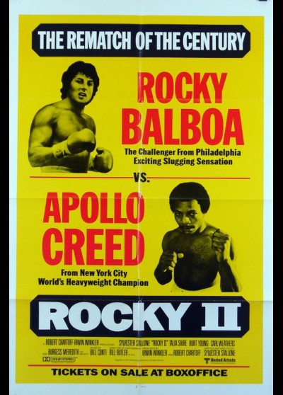 ROCKY 2 movie poster