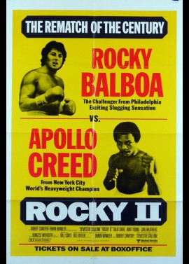 affiche du film ROCKY 2 LA REVANCHE