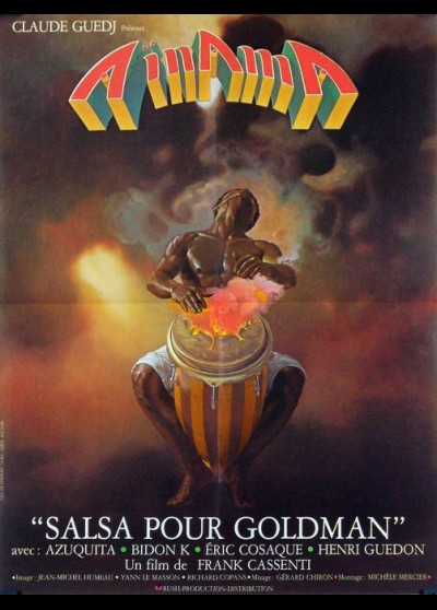 affiche du film AINAMA (SALSA POUR GOLDMAN)