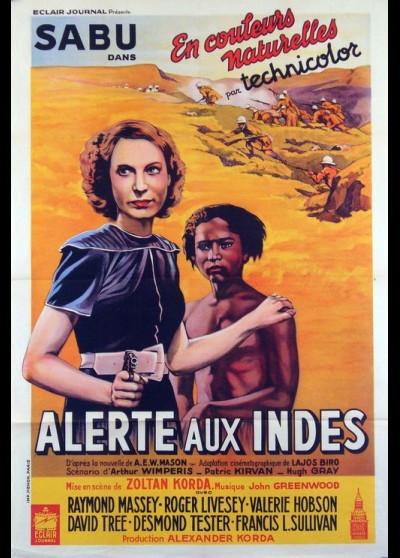 affiche du film ALERTE AUX INDES