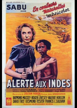 affiche du film ALERTE AUX INDES