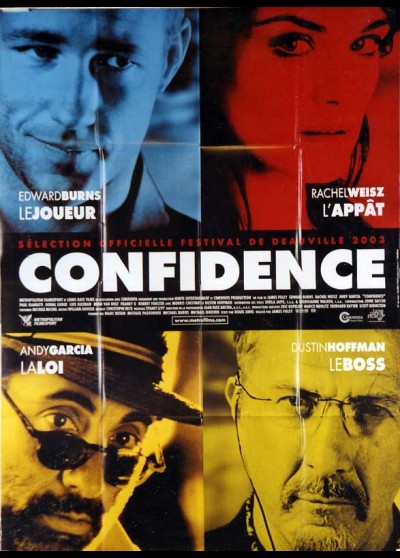 CONFIDENCE movie poster