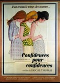 CONFIDENCES POUR CONFIDENCES