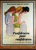 CONFIDENCES POUR CONFIDENCES