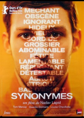SYNONYMES movie poster