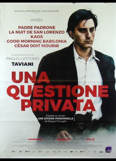affiche du film UNA QUESTIONE PRIVATA