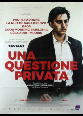 UNA QUESTIONE PRIVATA movie poster