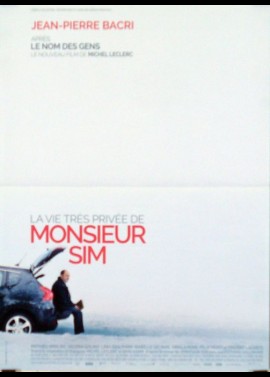 affiche du film VIE TRES PRIVEE DE MONSIEUR SIM (LA)