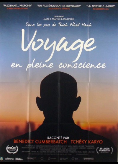 affiche du film VOYAGE EN PLEINE CONSCIENCE