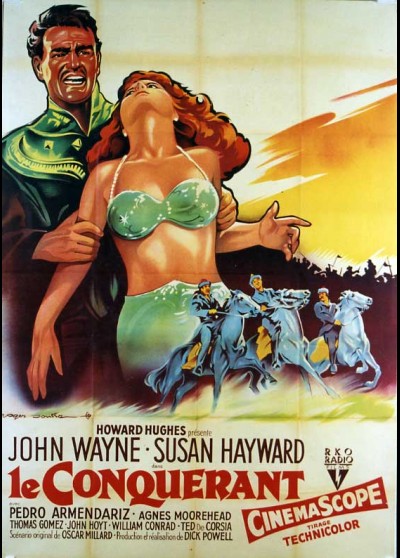 CONQUEROR (THE) movie poster