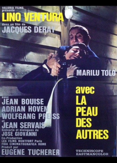 affiche du film AVEC LA PEAU DES AUTRES