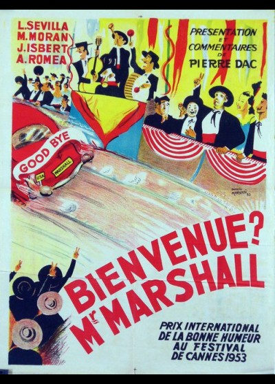 affiche du film BIENVENUE MR MARSHALL
