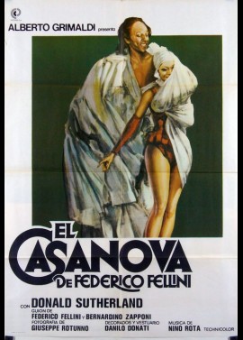 affiche du film CASANOVA DE FELLINI (LE)