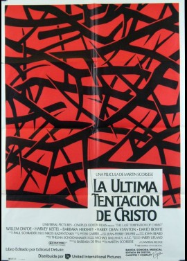 affiche du film DERNIERE TENTATION DU CHRIST (LA)