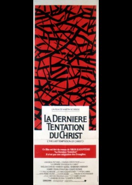 affiche du film DERNIERE TENTATION DU CHRIST (LA)