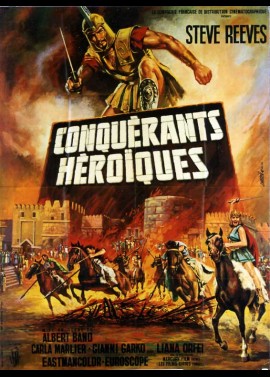 affiche du film CONQUERANTS HEROIQUES (LES)