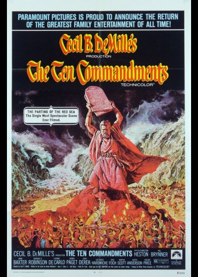 TEN COMMANDMENTS (THE) movie poster