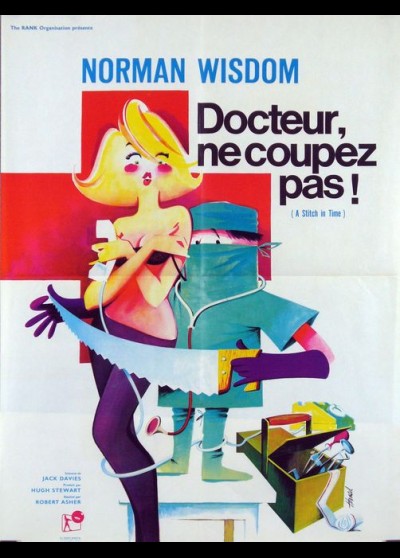 affiche du film DOCTEUR NE COUPEZ PAS