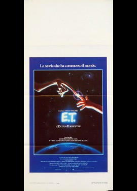 E.T THE EXTRA TERRESTRIAL movie poster