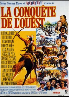 affiche du film CONQUETE DE L'OUEST (LA)