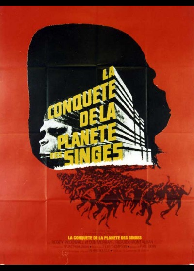 CONQUEST OF THE PLANET OF THE APES movie poster