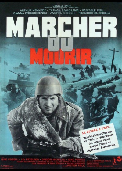 affiche du film MARCHER OU MOURIR