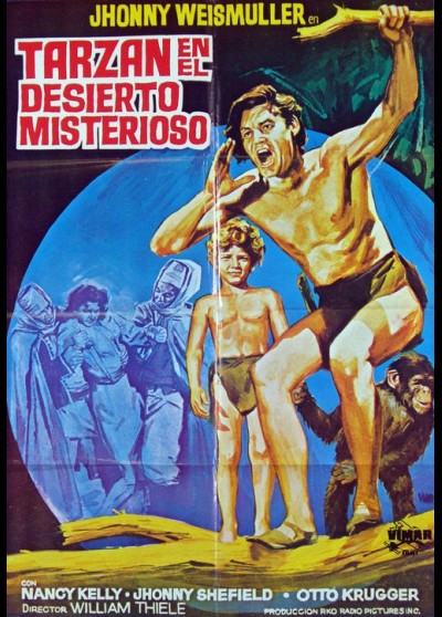 TARZAN'S DESERT MYSTERY movie poster