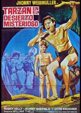 TARZAN'S DESERT MYSTERY movie poster