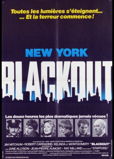 affiche du film NEWYORK BLACKOUT