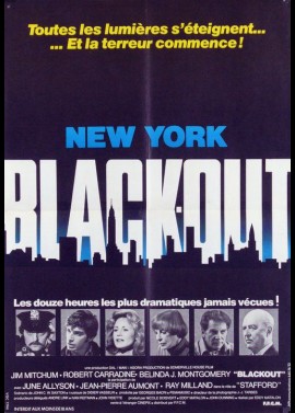 BLACKOUT movie poster