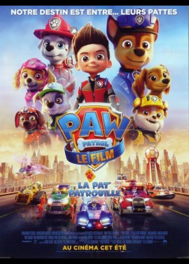 PAW PATROL THE MOVIE movie poster