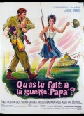 QU'AS TU FAIS A LA GUERRE PAPA