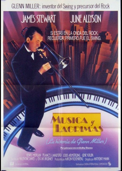 GLENN MILLER STORY (THE) movie poster