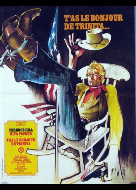 affiche du film T'AS LE BONJOUR DE TRINITA