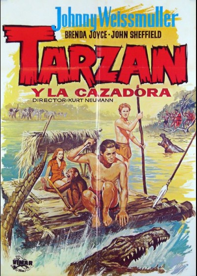 TARZAN AND THE HUNTRESS movie poster