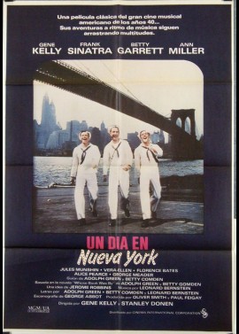 ON THE TOWN movie poster