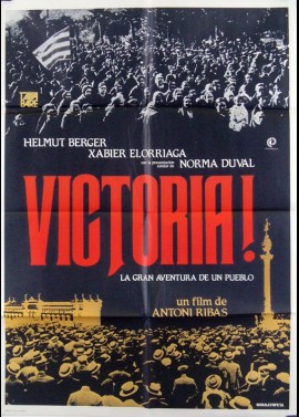 affiche du film VICTORIA LA GRAN AVENTURA DE UN PUEBLO