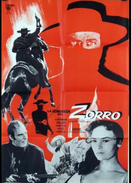 affiche du film ZORRO LE VENGEUR