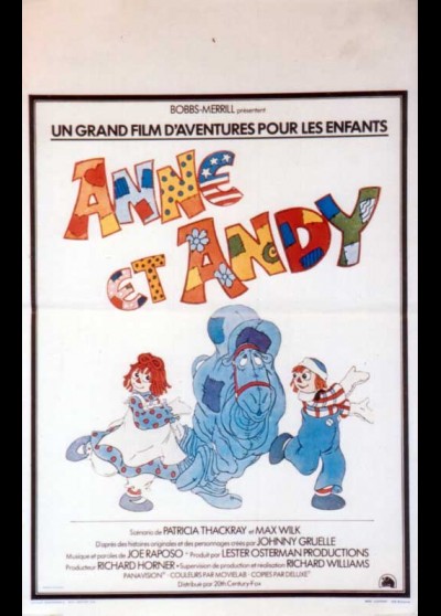 RAGGEDY ANN AND ANDY A MUSICAL ADVENTURE movie poster