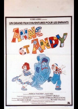 RAGGEDY ANN AND ANDY A MUSICAL ADVENTURE movie poster