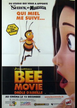 affiche du film BEE MOVIE DROLE D'ABEILLE