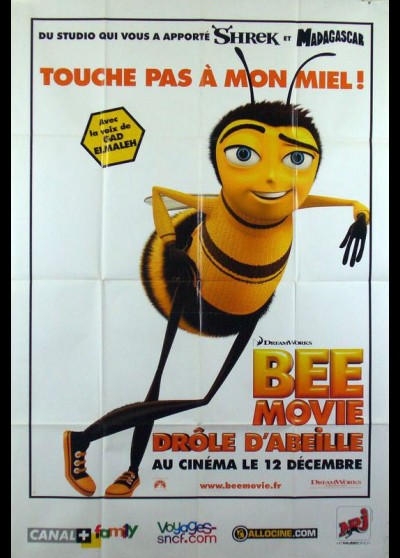 affiche du film BEE MOVIE DROLE D'ABEILLE