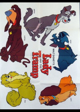  LADY AND THE TRAMP movie poster