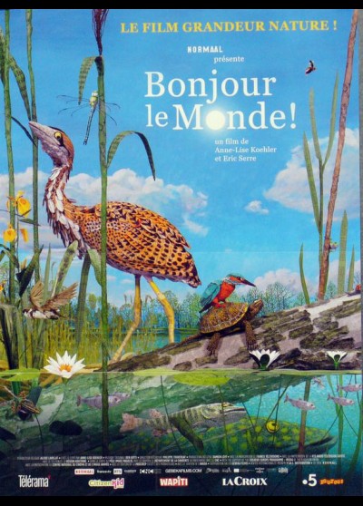 affiche du film BONJOUR LE MONDE