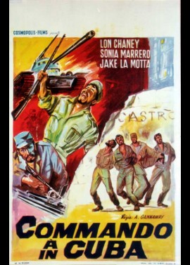 affiche du film COMMANDO A CUBA