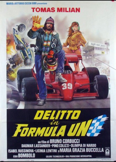 DELITTO IN FORMULA UNO movie poster
