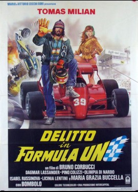 DELITTO IN FORMULA UNO movie poster