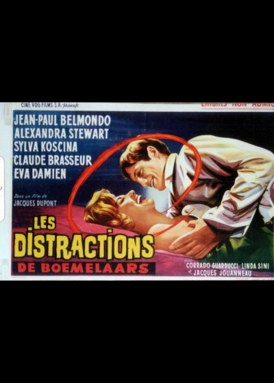 DISTRACTIONS (LES) movie poster