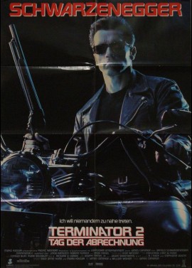 affiche du film TERMINATOR 2 LE JUGEMENT DERNIER